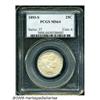 Image 1 : 1893-S 25C MS64 PCGS. Sharply struck on the desig