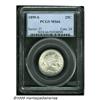 Image 3 : 1899-S 25C MS66 PCGS. Satiny-white with excellent