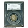Image 1 : 1897 25C PR64 PCGS. Lovely proof-gray surfaces ri
