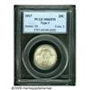 Image 1 : 1917 25C Type One MS65 Full Head PCGS. Shimmering