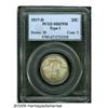 Image 3 : 1917-D 25C Type One MS67 Full Head PCGS. Whereas 
