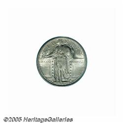 1917-S 25C Type One MS65 Full Head PCGS. The well