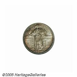 1917-S 25C Type One MS66 Full Head NGC. The sharp