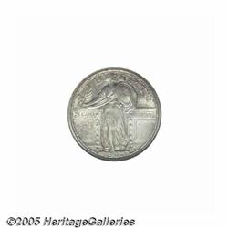 1917-S 25C Type One MS67 Full Head NGC. An origin