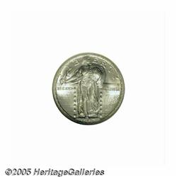 1917 25C Type Two MS67 NGC. Superb overall qualit