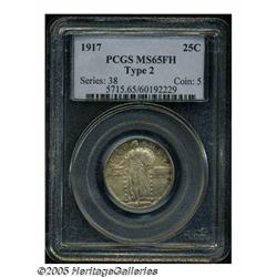 1917 25C Type Two MS65 Full Head PCGS. Well detai