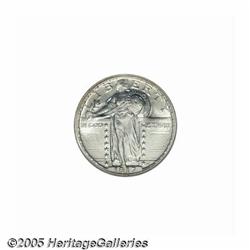 1917-D 25C Type Two MS66 Full Head NGC. Ex: Chica