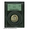 Image 1 : 1921 25C MS64 PCGS. Lustrous near-Gem example wit