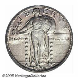 1925 25C MS66 Full Head PCGS. Fully struck and vi