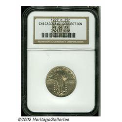 1927-D 25C MS64 Full Head NGC. Ex: Chicagoland Co