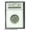 Image 1 : 1927-S 25C AU50 ANACS. A steely gray example with