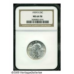1929-D 25C MS64 Full Head NGC. Excellent example 