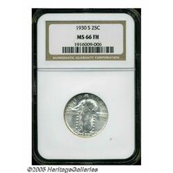 1930-S 25C MS66 Full Head NGC. The 1930-S was at 