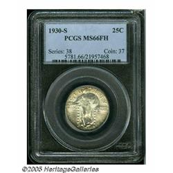1930-S 25C MS66 Full Head PCGS. Both sides are aw