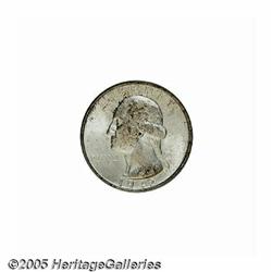 1932-S 25C MS64 PCGS. The otherwise silver-gray s