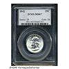 Image 3 : 1942 25C MS67 PCGS. The 1942-P boasts the highest