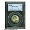Image 1 : 1942-S 25C MS67 PCGS. Lovely lemon, sky-blue, and