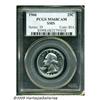 Image 1 : 1966 25C SMS MS68 Cameo PCGS. A virtually untoned