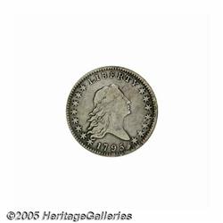 1795 50C 2 Leaves VF25 NGC. O-113a, R.4. Bold for