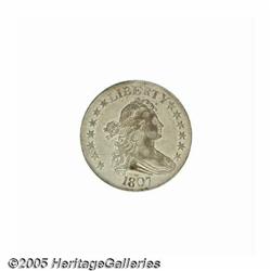 1807 50C Draped Bust AU50 PCGS. O-102, R.2. A bol