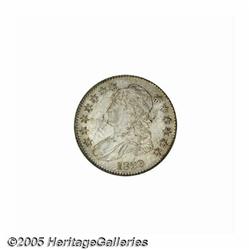 1829 50C Small Letters MS65 NGC. O-112, R.1. Gold