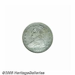 1836 50C Reeded Edge AU58 NGC. Multiple offerings