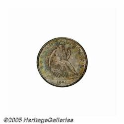1841-O 50C MS64 NGC. Satiny and choice with deep 