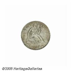 1855-S 50C Arrows AU53 NGC. The 1855-S half dolla