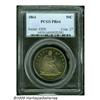 Image 3 : 1864 50C PR64 PCGS. Stunning iridescent toning bl