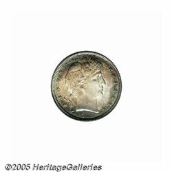 1905 50C PR67 PCGS. Delightful toning on the obve