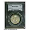 Image 1 : 1916-S 50C MS63 PCGS. The lovely surfaces reveal 