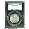 Image 1 : 1916-S 50C MS63 PCGS. This desirable first year k