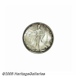 1917-D 50C Reverse MS64 PCGS. Although more Half 