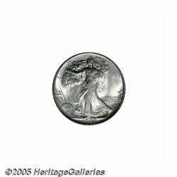 1920 50C MS65 PCGS. Gentle wisps of chestnut colo