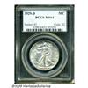 Image 1 : 1929-D 50C MS64 PCGS. Rich, satiny surfaces and b