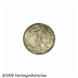 1935-S 50C MS65 PCGS. Pleasing satiny luster. Att