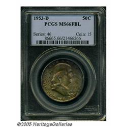 1953-D 50C MS66 Full Bell Lines PCGS. The '53-D i