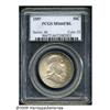 Image 1 : 1957 50C MS66 Full Bell Lines PCGS. Superb-Gem wi