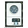 Image 2 : 1950 50C PR65 Cameo NGC. Glittering and deeply mi