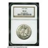 Image 3 : 1917 50C MS66 NGC. This Premium Gem is fully bril