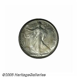 1917-S 50C Obverse MS65 PCGS. Sharply struck with