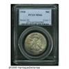 Image 3 : 1918 50C MS66 PCGS. Several positive attributes c