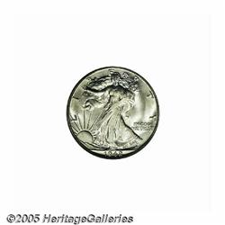 1942-S 50C MS66 PCGS. Liberty is hiding beneath a