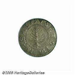 1652 SHILNG Pine Tree Shilling, Large Planchet AU