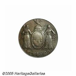 1787 COPPER New York Excelsior Copper, Eagle Left