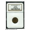 Image 3 : 1873 1C Doubled LIBERTY MS64 Red and Brown NGC. F