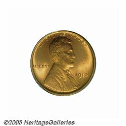 1912 1C MS67 Red PCGS. An impeccable sunset-orang