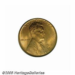 1916-S 1C MS65 Red PCGS. Lovely matte-like surfac