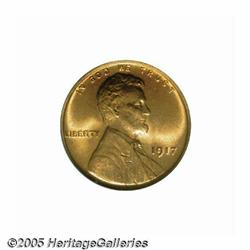 1917 1C MS67 Red PCGS. Of the 1917 Lincoln Cents 