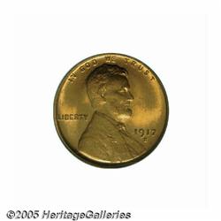 1917-S 1C MS65 Red PCGS. This elusive S-mint Linc